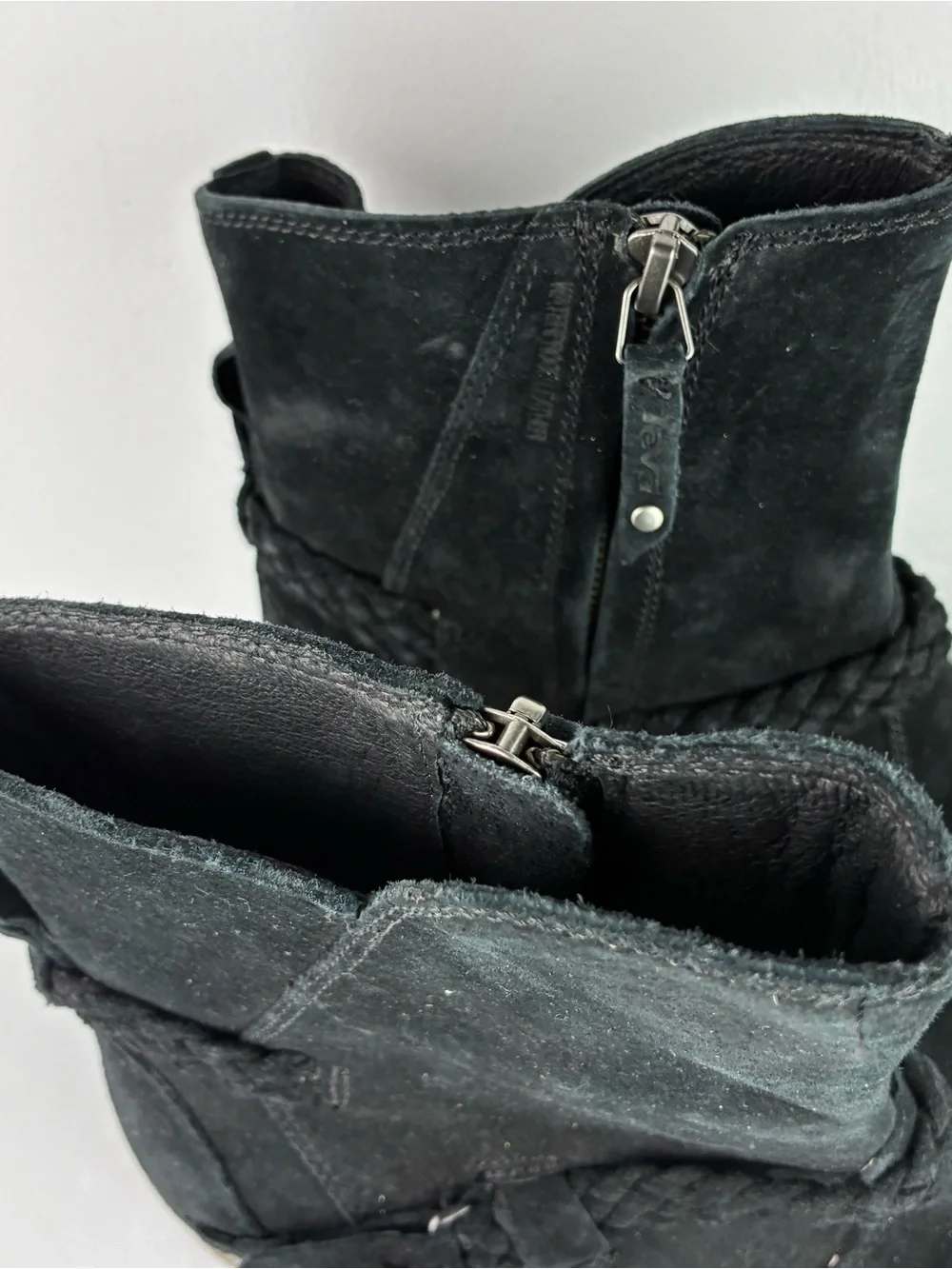 Teva De La Vina Black Suede Boots